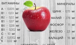 Яблука для схуднення: калорійність і хімічний склад, корисні і шкідливі властивості яблук