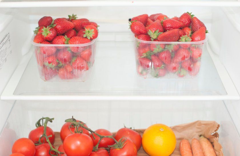 Зберігання полуниці в холодильнику