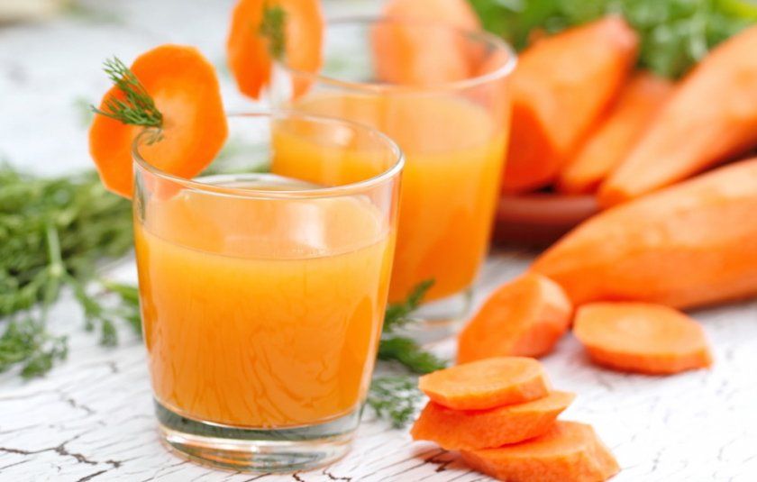 Застосування морквяного соку