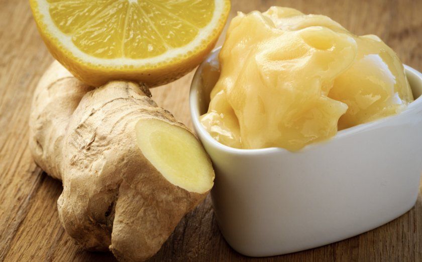 Лимонно-медовий склад з імбиром