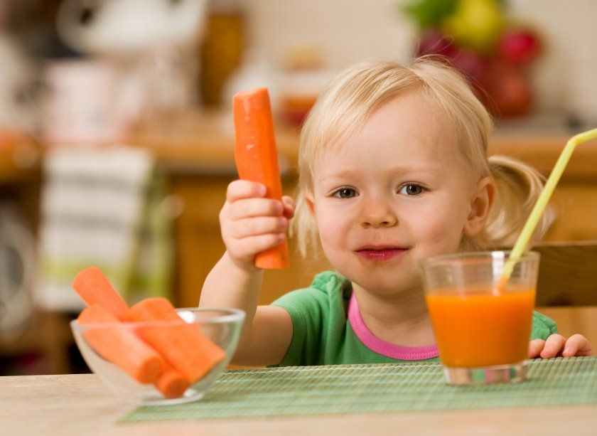 Морква для дитини