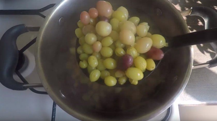 Приготування варення з винограду