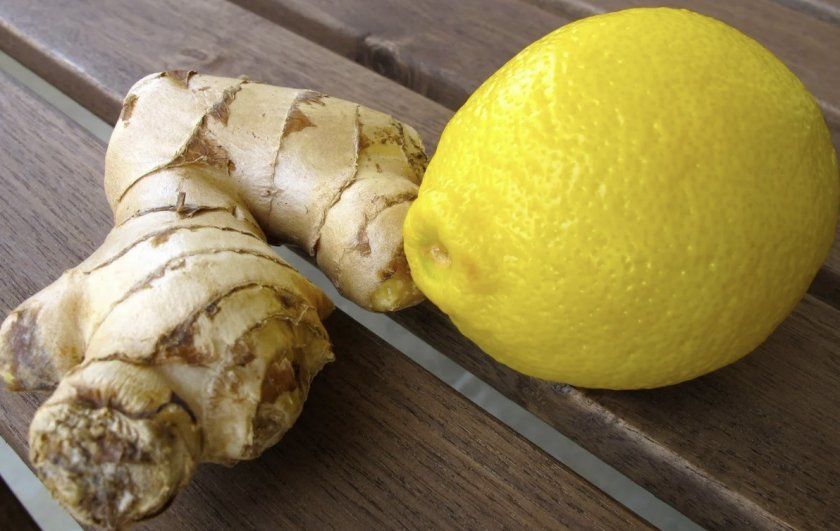 Імбир і лимон для похуднія