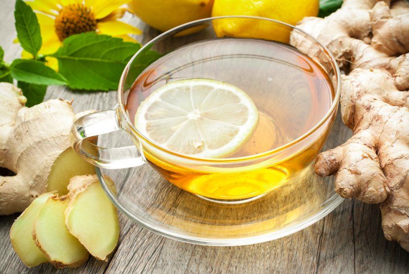 Імбирно-лимонний чай