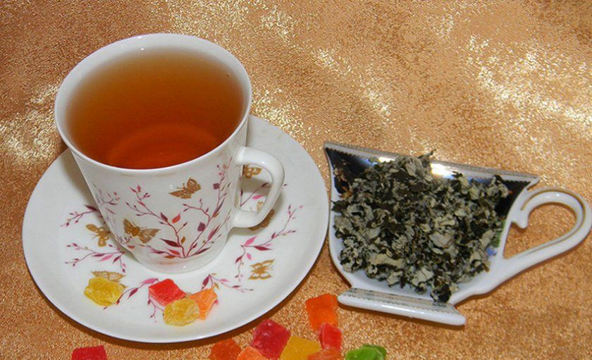 Чай з листя малини