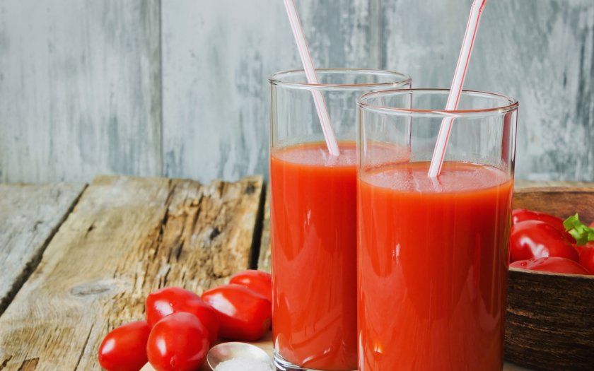 Користь томатного соку для печінки