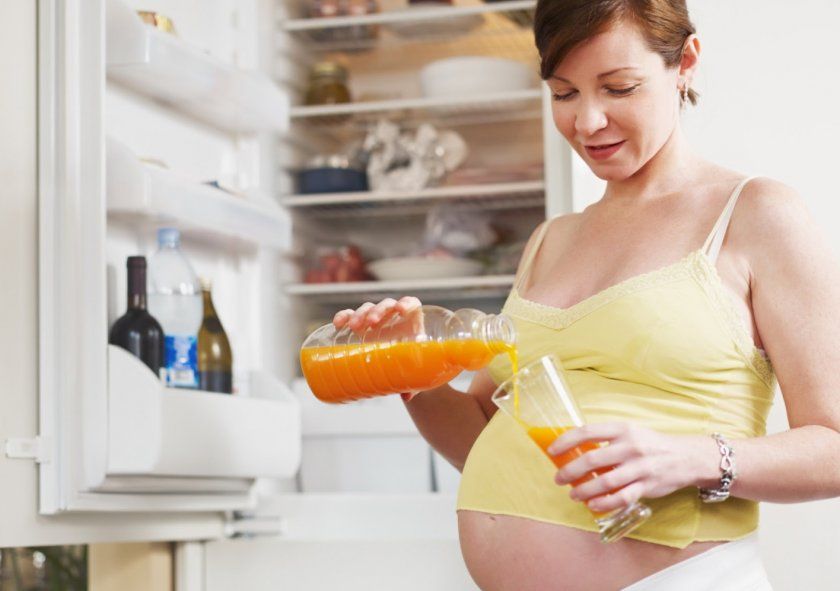 Морквяний сік при вагітності