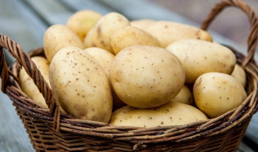 Зберігання митої картоплі