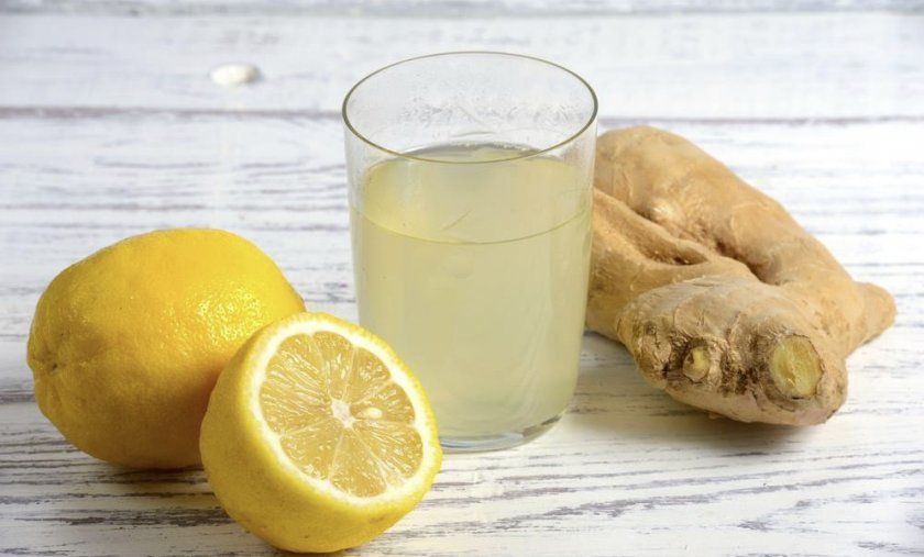 Імбирно-лимонна мінеральна вода