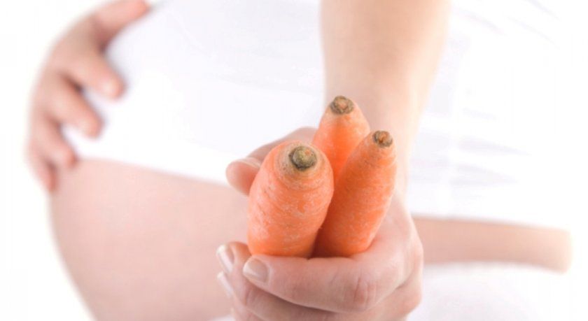 Морква при вагітності