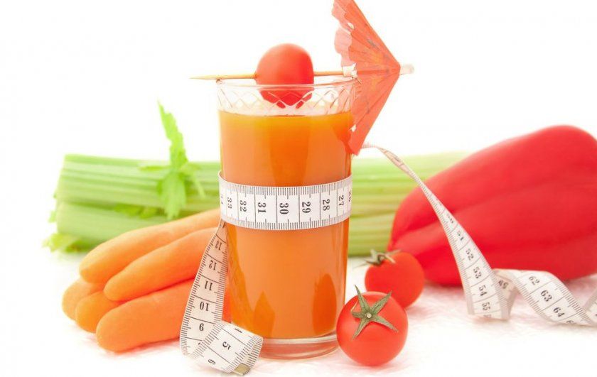 Морквяний сік для схуднення
