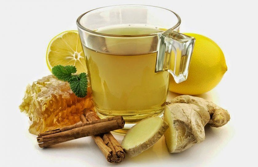 Зелений чай з медом і корицею