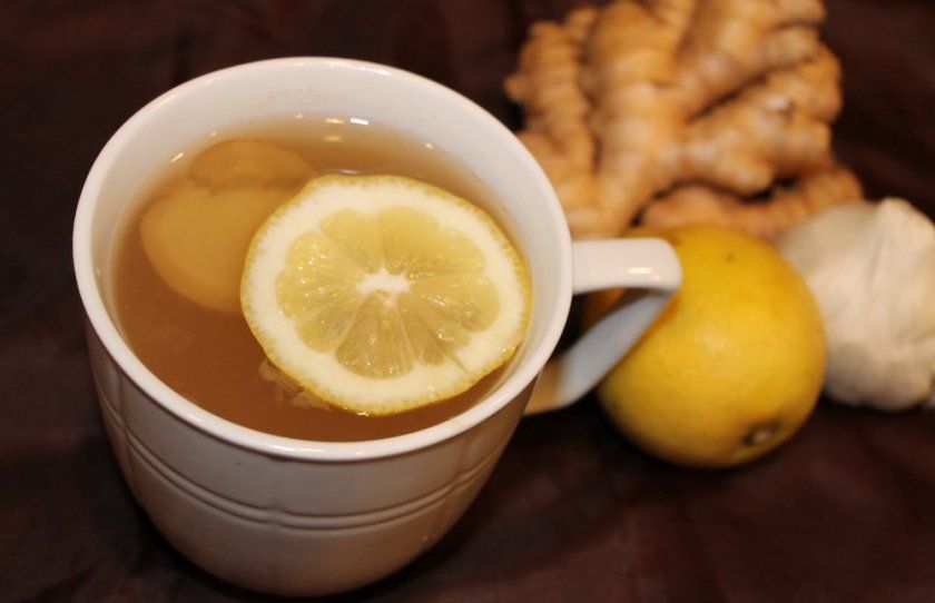 Імбирно-лимонний чай при проблемах суглобів