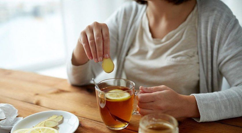 Правила вживання імбирного чаю при хворобах суглобів