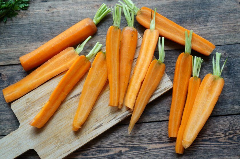 Корисний складу моркви