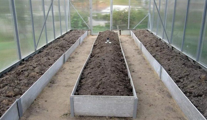 Підготовка ґрунту в теплиці