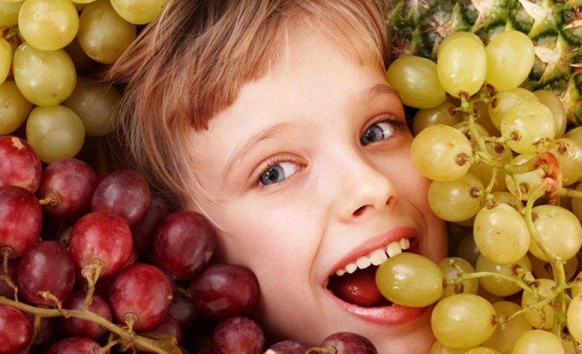 Виноград для дітей