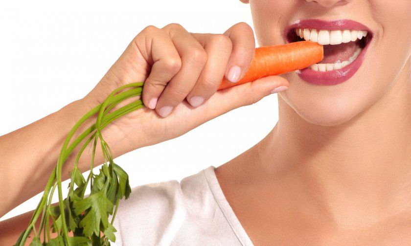 Вживання моркви в сирому вигляді