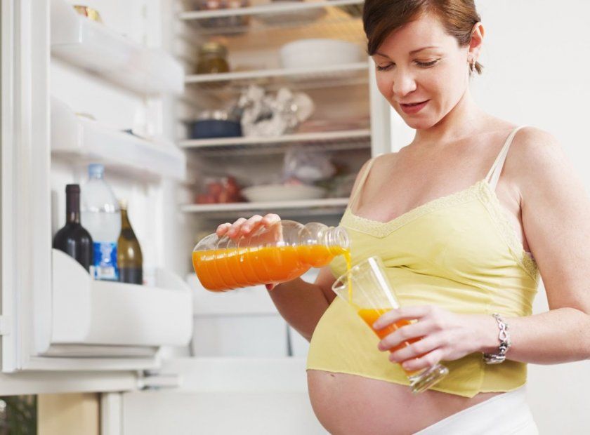 Морква на пізніх термінах вагітності