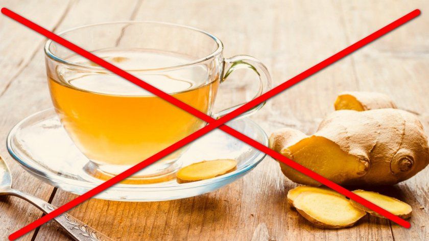 Протипоказання до вживання чаю з імбиром і лимоном