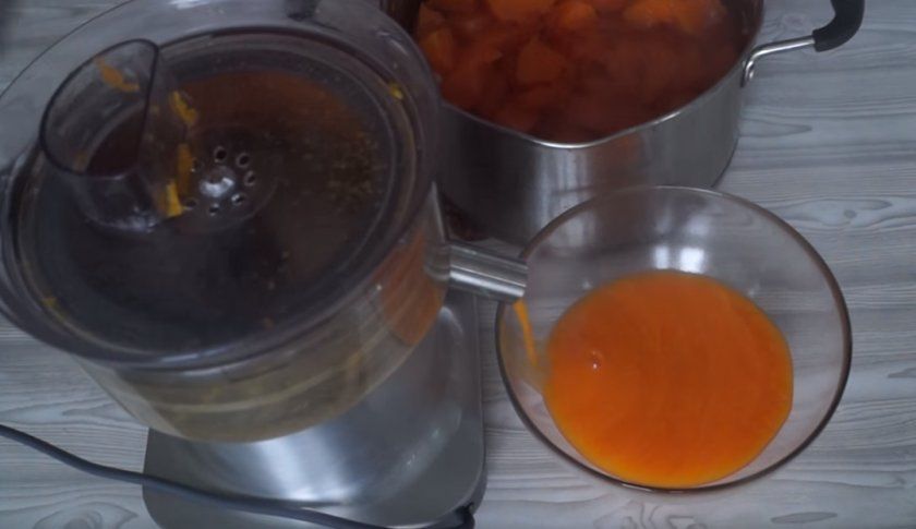 Рецепт приготування гарбузового соку
