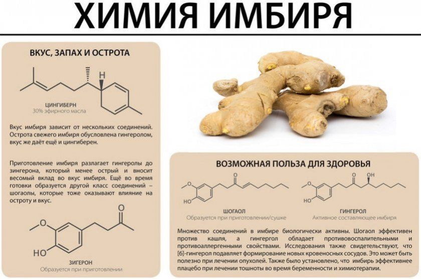 склад імбиру