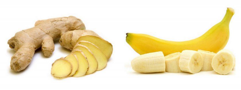 Імбир і банан